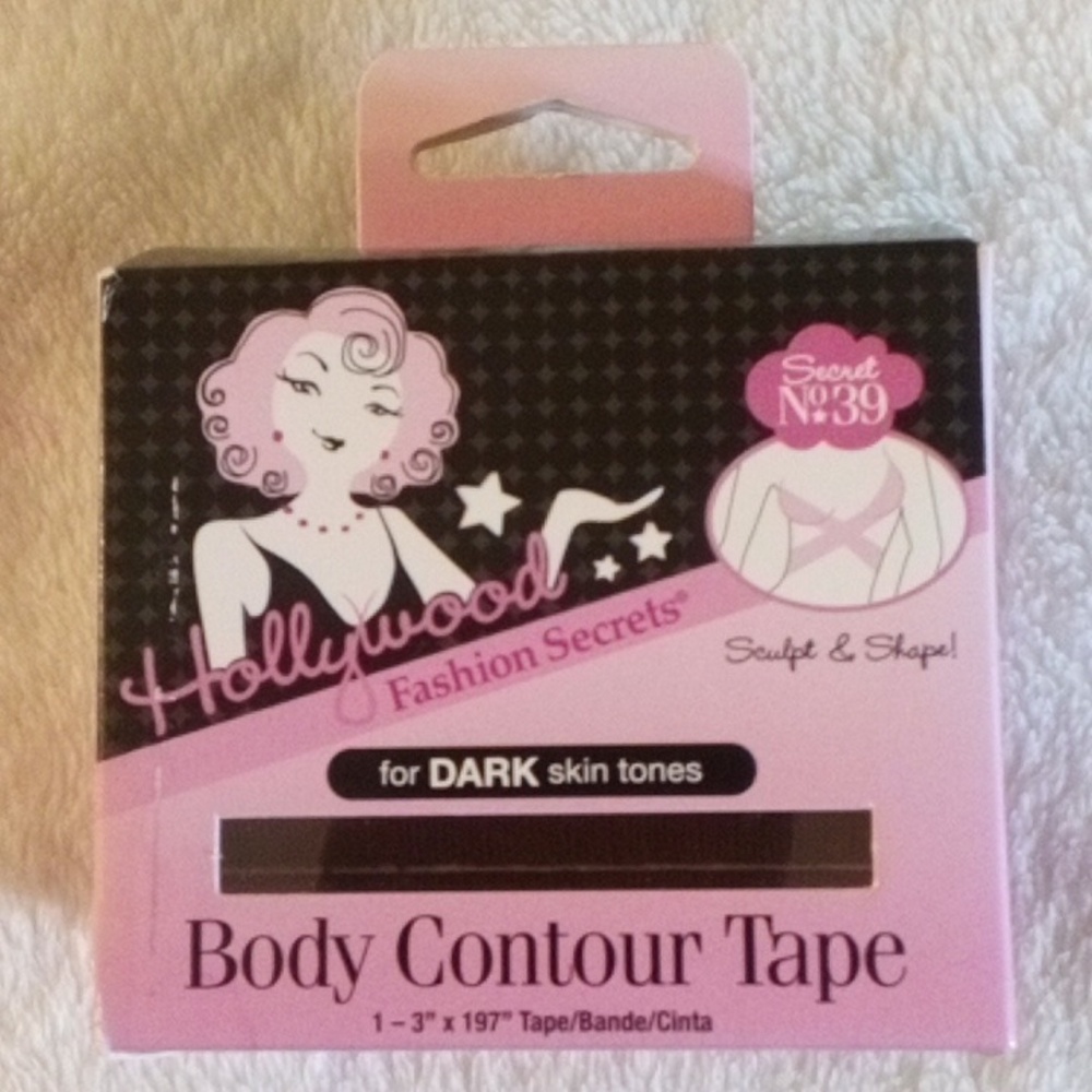 HOLLYWOOD BODY CONTOUR TAPE FOR DARK SKIN TONES